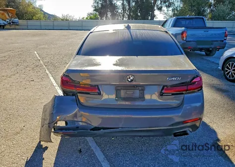 2021 BMW 540 I z USA, uszkodzony, nr VIN WBA53BJ08MWX13400